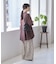【イージーケア】ウエストタックデザインシャツ
