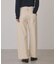 シンチバックカーブデニムパンツ