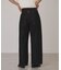 シンチバックカーブデニムパンツ