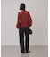 クロシェジップアップニットカーディガン