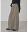 ワイドストレートイージーデニムパンツ