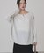 【選べる丈】ヘンリーネック ワッフルメロープルオーバー