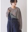 【WEB限定】ワッフル配色メロープルオーバー