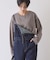 【WEB限定】ワッフル配色メロープルオーバー