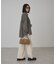 【イージーケア】チェックシャーリングシャツ