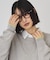 【バイパチ】カシミヤブレンドコクーンニット