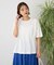 カットクレープワイドキリカエTシャツ