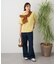 カットクレープワイドキリカエTシャツ