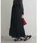 シャーリングジャガードスカート