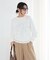 ミニ裏毛ツイストプルオーバー