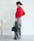 接触冷感 / ニットストール+プルオーバー