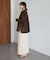 シアーオープンカラーシャツ