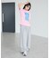 ツイストロゴハーフスリーブTシャツ