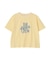 フロッキープリントTシャツ