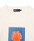 フラワープリントグラフィックTシャツ