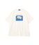 フラワープリントグラフィックTシャツ