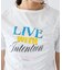 シャーリングプリントTシャツ