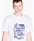 【A|X アルマーニ エクスチェンジ】ロゴコラージュ レギュラーフィット 半袖クルーネックTシャツ