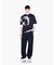 【A|X アルマーニ エクスチェンジ】フラワープリント コンフォートフィット 半袖クルーネックTシャツ