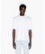 【A|X アルマーニ エクスチェンジ】バックロゴ ルーズフィット 半袖クルーネックTシャツ
