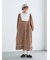 【WEB限定】胸元配色花柄ワンピース