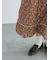【WEB限定】胸元配色花柄ワンピース