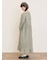 【WEB限定】胸元配色花柄ワンピース