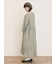 【WEB限定】胸元配色花柄ワンピース