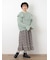 【WEB限定】胸元配色花柄ワンピース