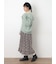 【WEB限定】胸元配色花柄ワンピース