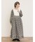 【WEB限定】胸元配色花柄ワンピース
