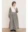 【WEB限定】胸元配色花柄ワンピース