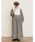 【WEB限定】胸元配色花柄ワンピース