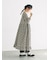 【WEB限定】胸元配色花柄ワンピース