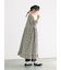 【WEB限定】胸元配色花柄ワンピース