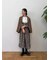 【WEB限定】胸元配色花柄ワンピース