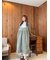 【WEB限定】胸元配色花柄ワンピース