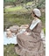 【WEB限定】胸元配色花柄ワンピース