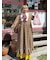 【WEB限定】胸元配色花柄ワンピース