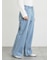 【オーガニックコットン】デニムフレアパンツ