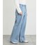 【オーガニックコットン】デニムフレアパンツ