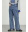 【オーガニックコットン】デニムフレアパンツ