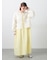 【Cross×Linen】ギャザーワンピース