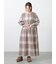 【Cross×Linen】ギャザーワンピース
