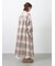 【Cross×Linen】ギャザーワンピース