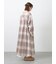 【Cross×Linen】ギャザーワンピース