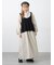 【Cross×Linen】ギャザーワンピース
