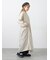 【Cross×Linen】ギャザーワンピース