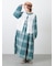 【Cross×Linen】ギャザーワンピース
