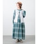 【Cross×Linen】ギャザーワンピース